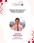 dissertation defense flyer for ph.d. candidate Zach Nguyen
