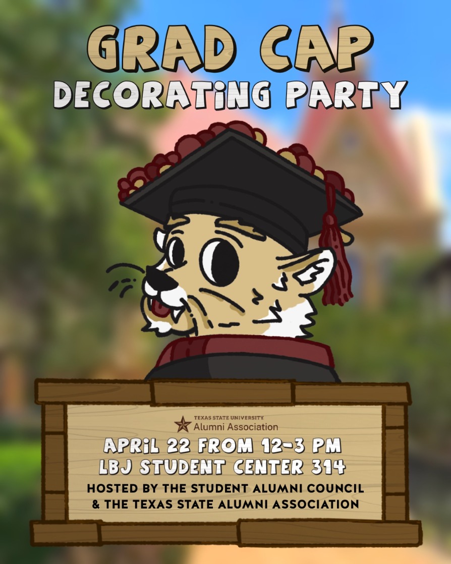 Grad Hat Decorating Party