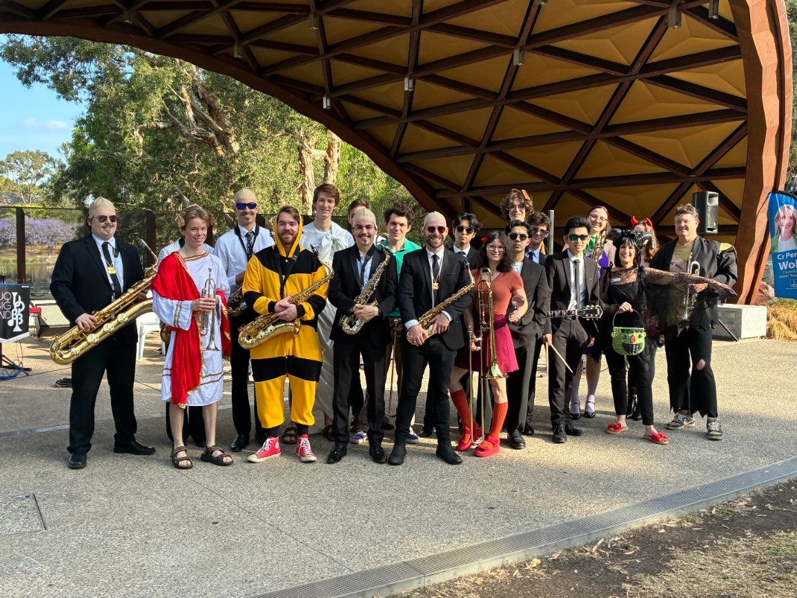 Bands in Parks: UQ Sunset on the Lake