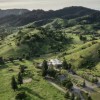 aerial view of San Geronimo Commons surrounded by green hills aerial view of San Geronimo Commons surrounded by green hills