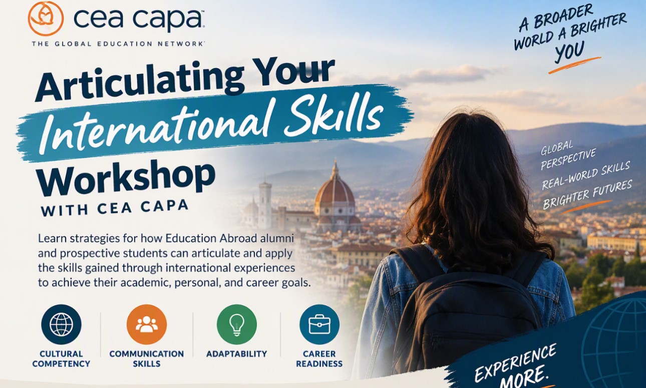 Articulating Your International Skills Workshop (CEA CAPA)