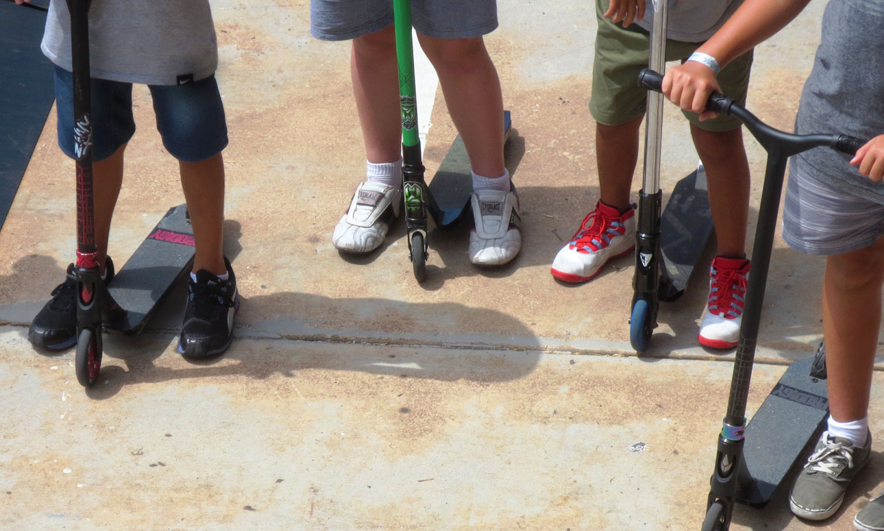 Freestyle scooter clinic