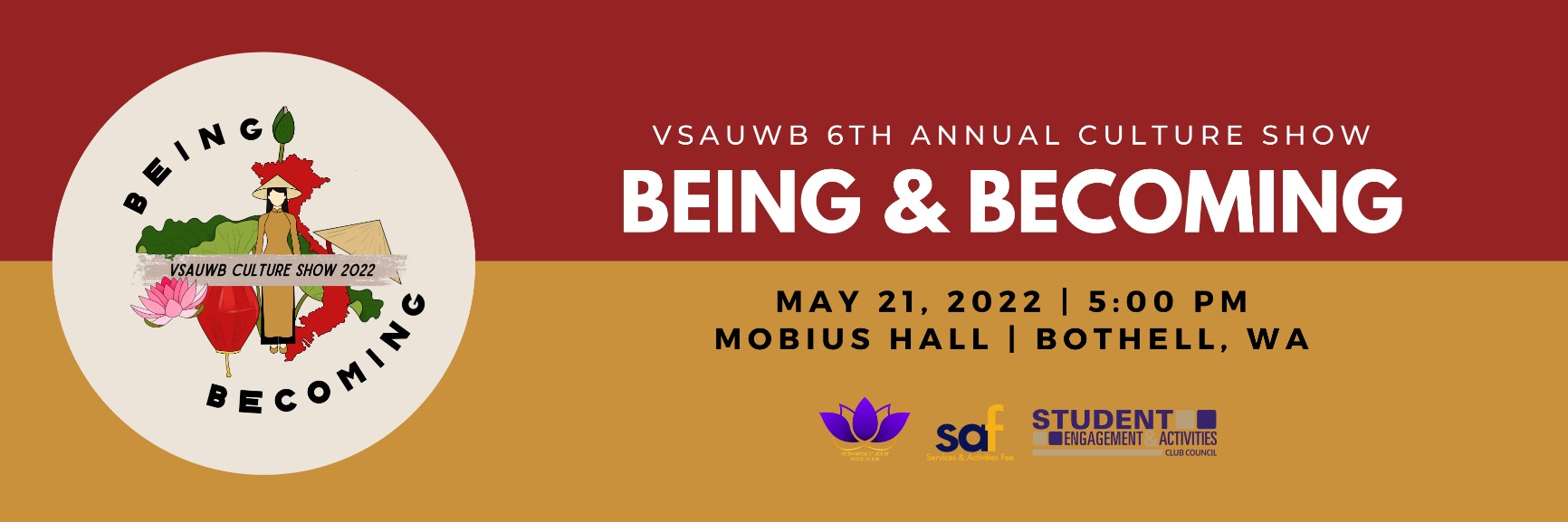 VSAUWB 6th Annual Culture Show: Being & Becoming