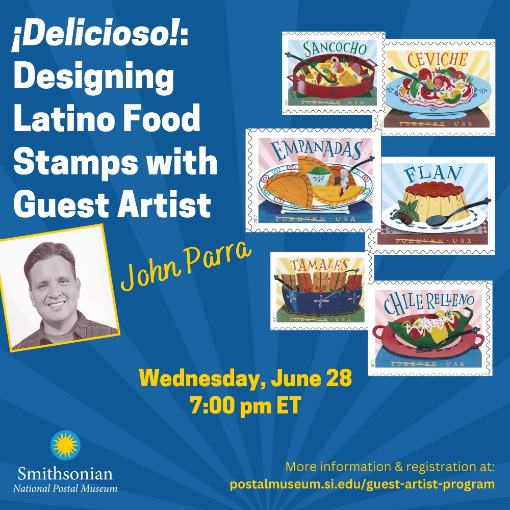 ¡Delicioso!: Designing Latino Food Stamps with Guest Artist John Parra