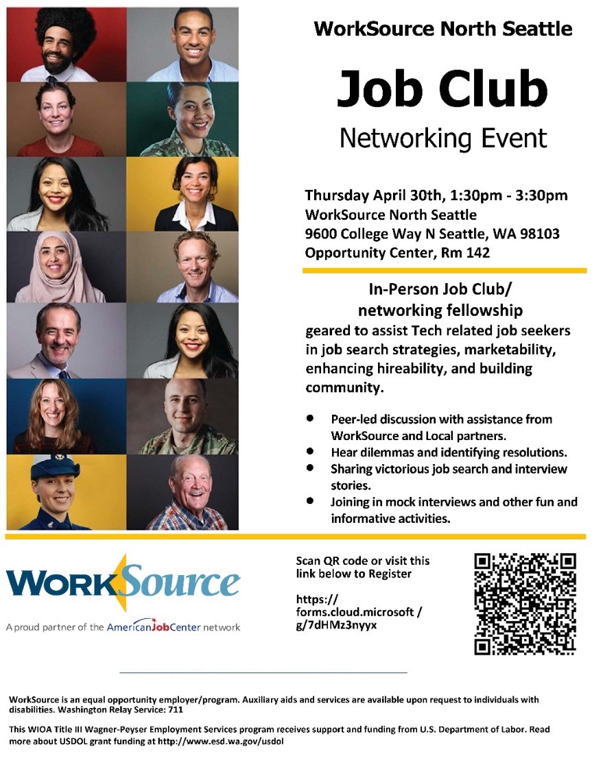 JobClub_4-30 Flyer