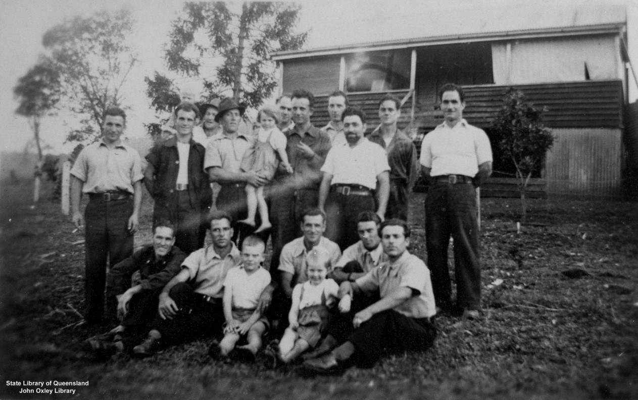 My playmates were Italian prisoners of war