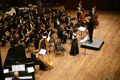 UW Wind Ensemble and Symphonic Band with Wind Ensemble Concerto Competition Winners