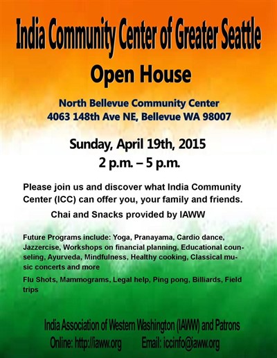 India Community Center Open House