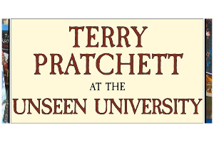 Terry Pratchett at the Unseen University