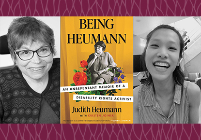 The Bullitt Lecture in American History presents Judy Heumann and Jae Kim