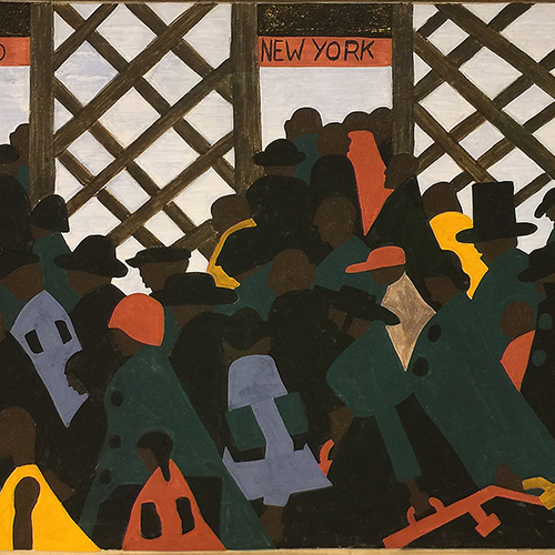Jacob Lawrence and The Migration Series