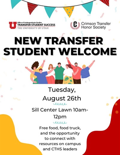 New Transfer Student Welcome New Transfer Student Welcome