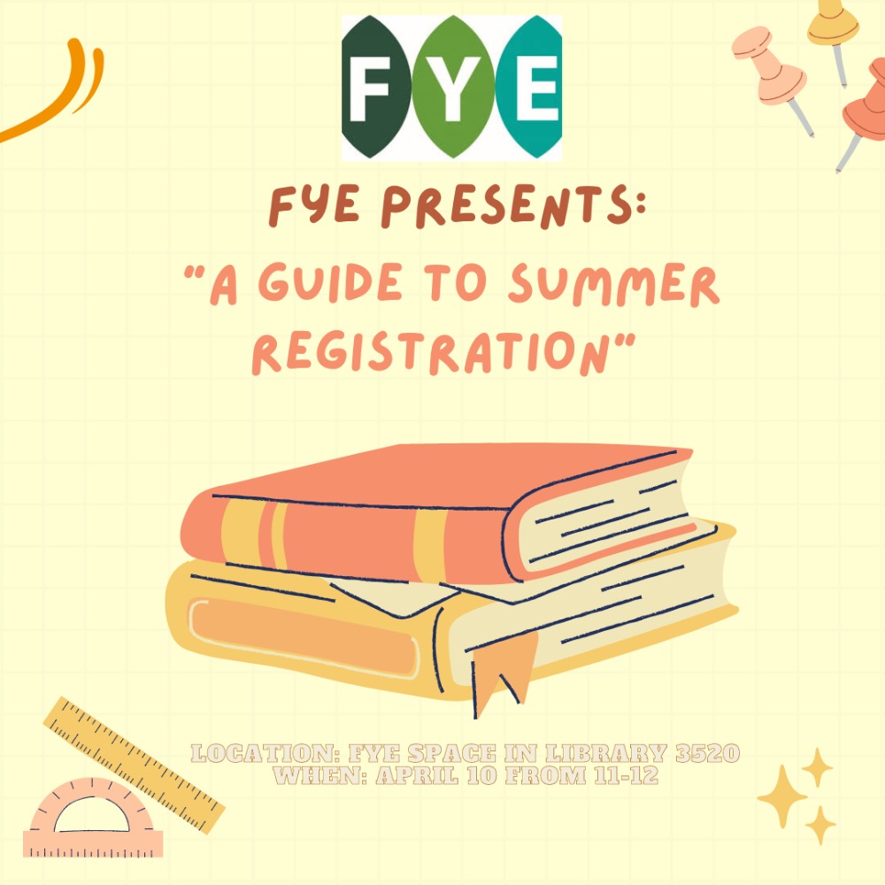 A Guide to Summer Registration, Monday, April 10, 2023, 11am 12pm