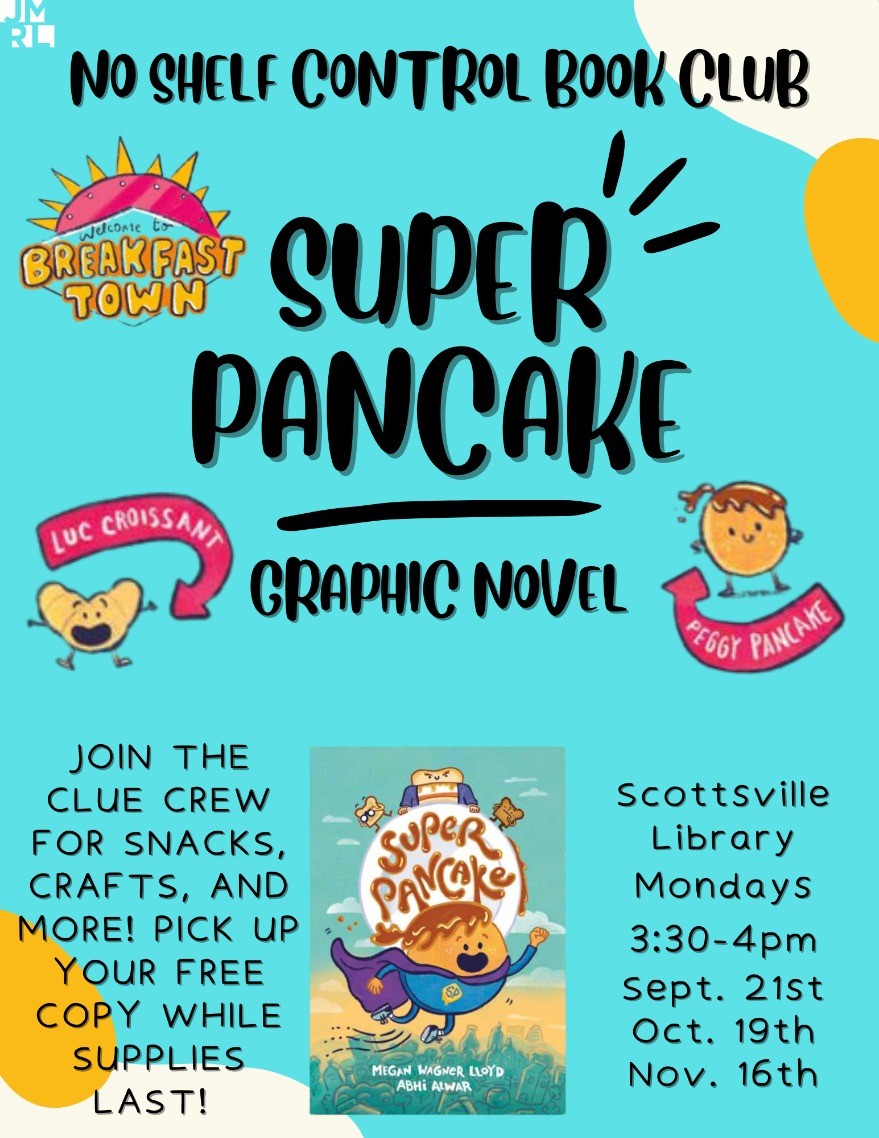 No Shelf Control Book Club reads Super Pancake!