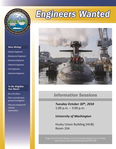 Info Session: Puget Sound Naval Shipyard