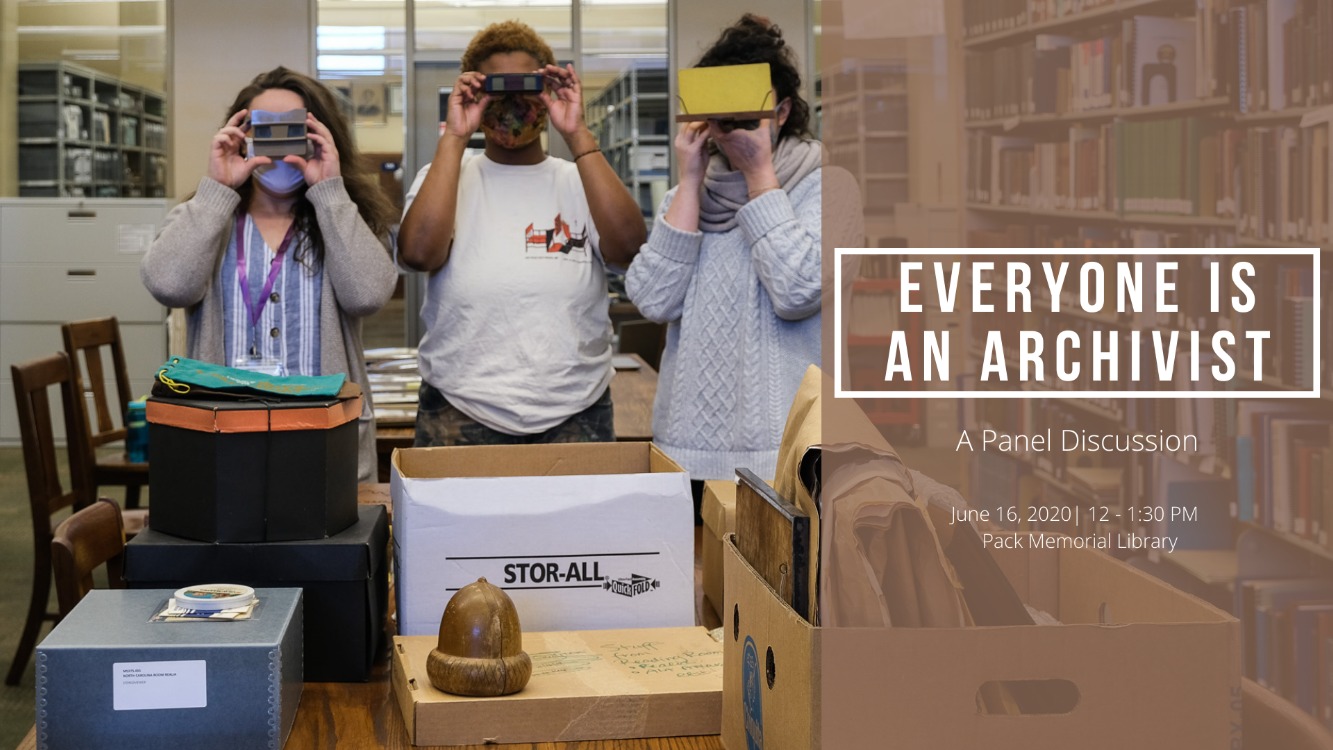 Lunch and Learn: Everyone is an Archivist