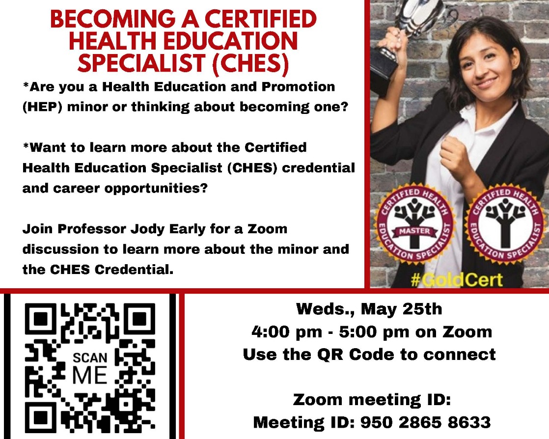Becoming a Certified Health Education Specialist