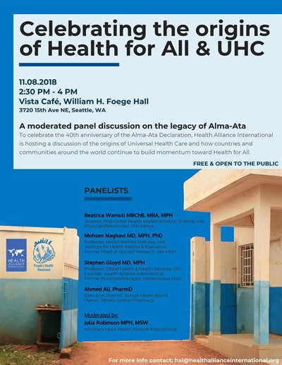 Celebrating the Origins of Health for All & UHC
