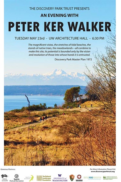 An Evening with Peter Ker Walker: The Making of Seattle's Largest Public Park