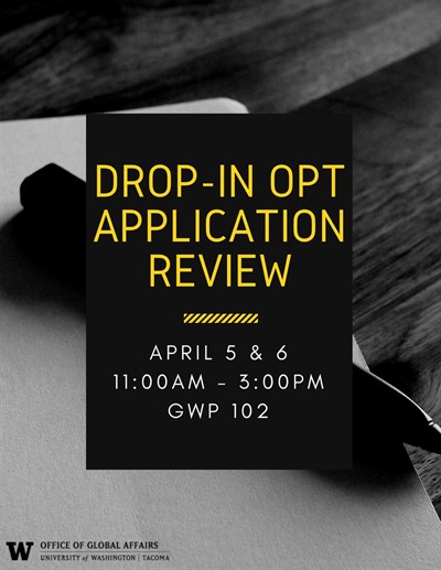 Drop In OPT Application Review