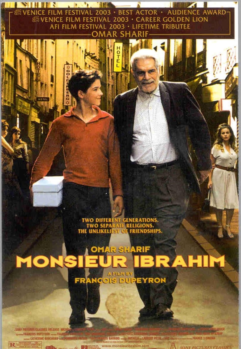 Film screening: Monsieur Ibrahim/Monsieur Ibrahim et les fleurs du Coran (François Dupeyron, 2003)  95 mins.