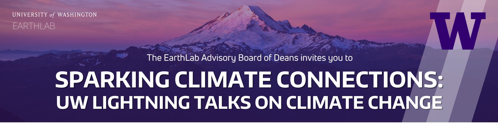 Sparking Climate Connections: UW Virtual Talks on Climate Change | Virtual Showcase