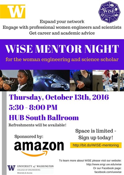 WiSE Fall Mentor Night