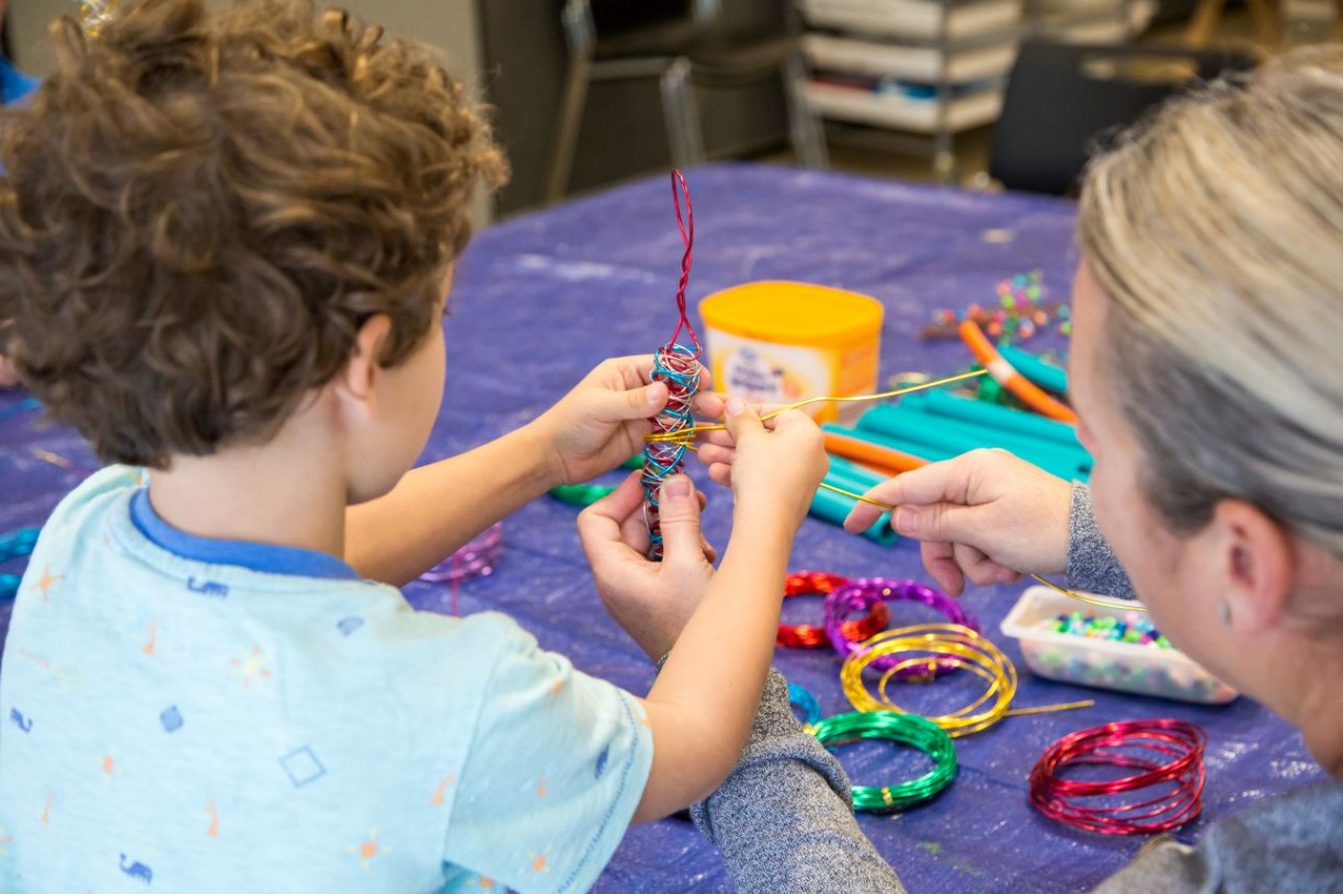 Family wildlife bridge workshop