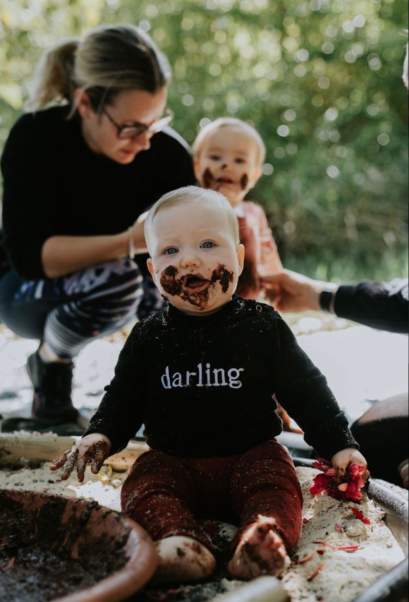 Gumtreekids Messy Play at Calamvale District Park - Space and galaxy theme