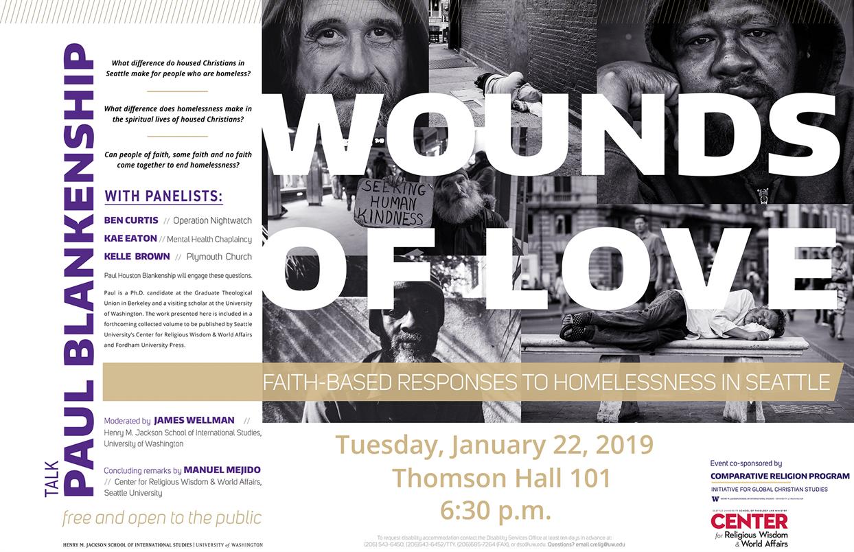 TALK - Wounds of Love: Faith-Based Responses to Homelessness in Seattle