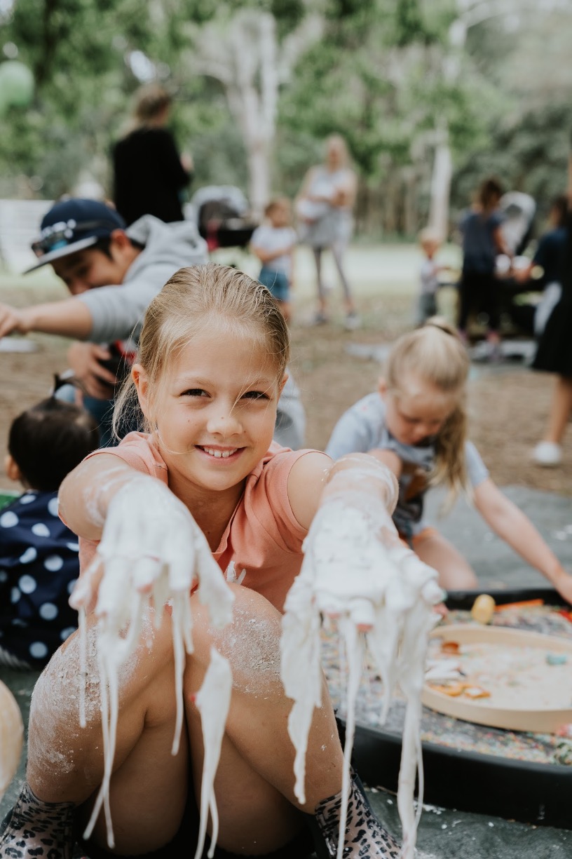 Gumtree Kids Messy Play at Carindale Recreation Reserve - Disney and friends theme