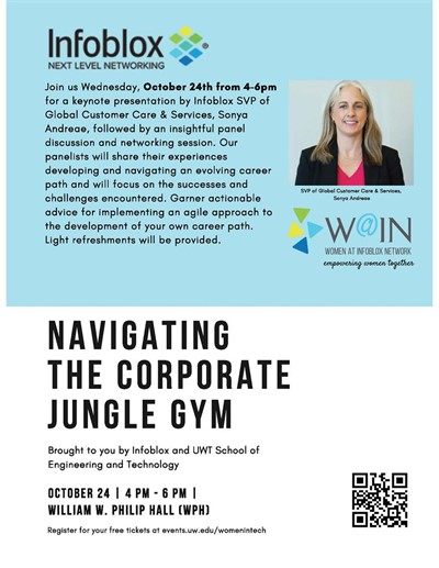 Women in Technology Keynote & Panel: Navigating the Corporate Jungle Gym