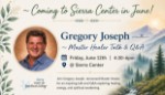 Gregory C. Joseph, International Master Healer Talk & Q&A