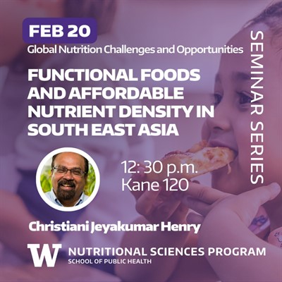 NUTR 400/500: Functional foods and affordable nutrient density in South East Asia