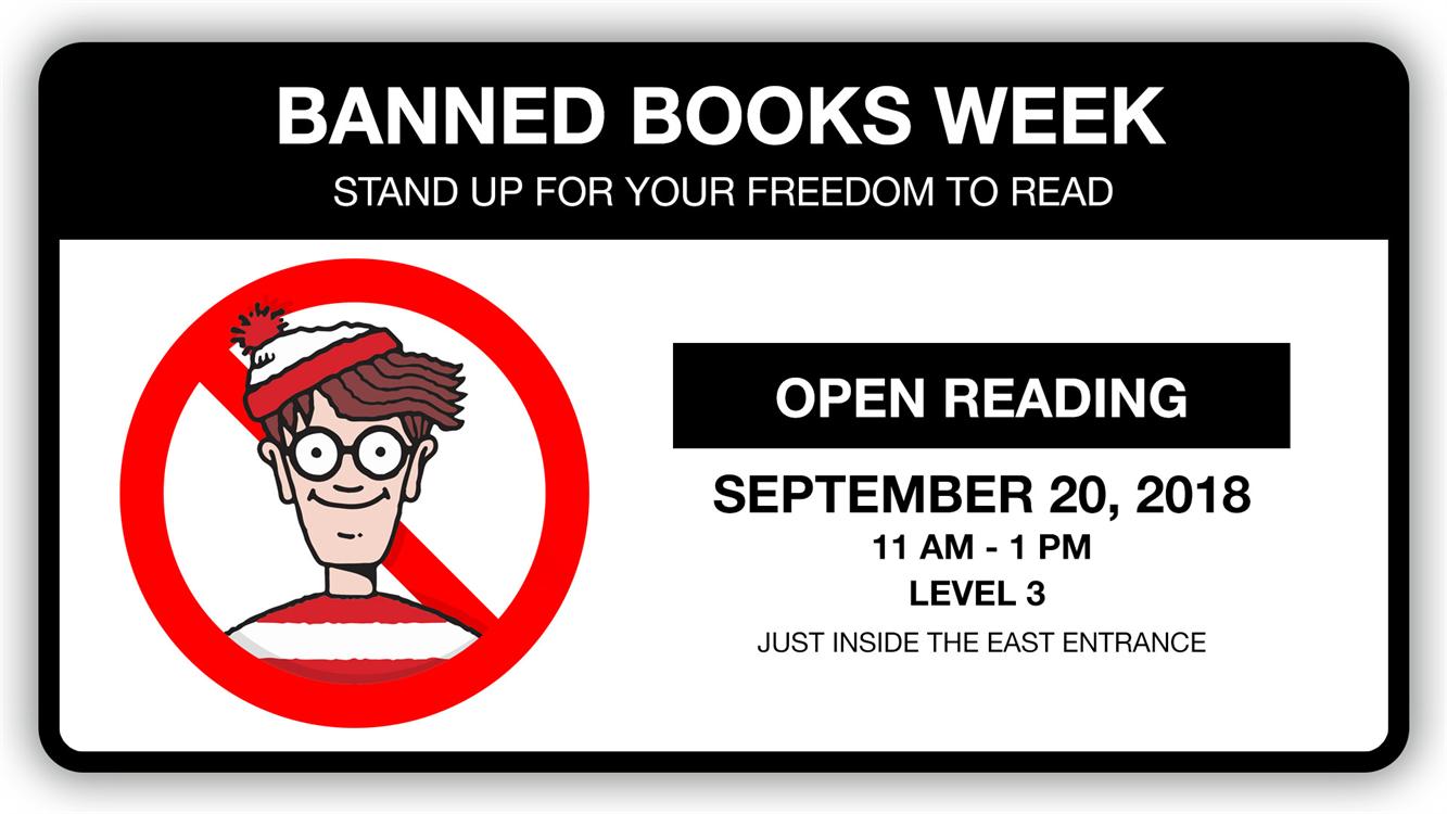 Banned Books Week Open Reading Banned Books Week Open Reading