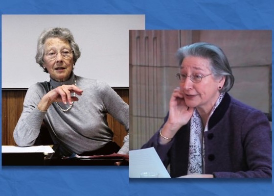 In conversation with Professors Emeritae Eda Sagarra and Corinna Salvadori Lonergan