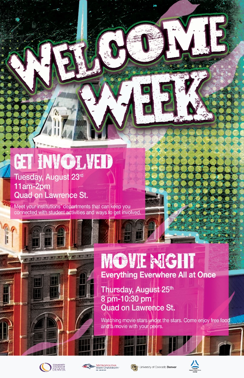 Tri Institutional Welcome Week Get Involved Tuesday August 23 2022 