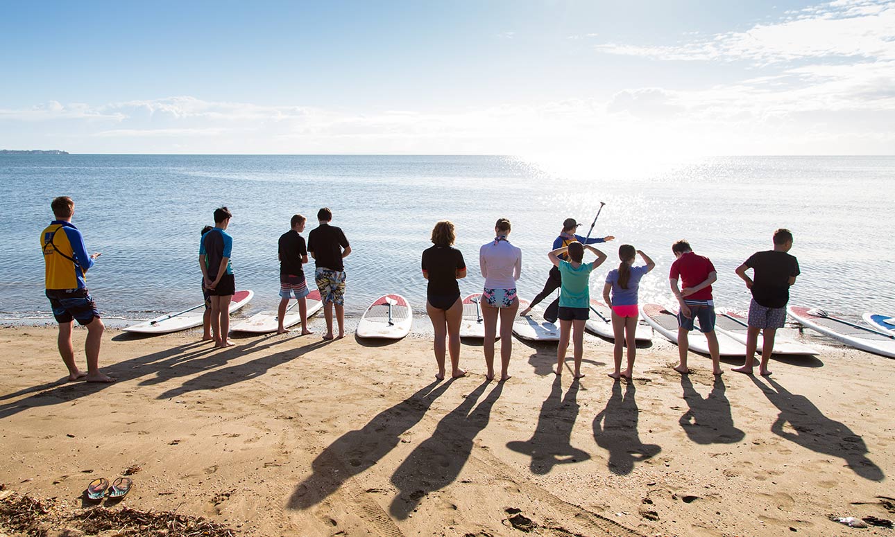 Stand-up paddle boarding
