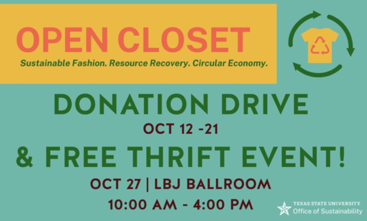 Open Closet Free Thrift Market 10/27