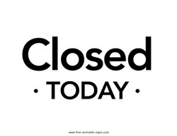 Closed-No volunteer shifts Closed-No volunteer shifts