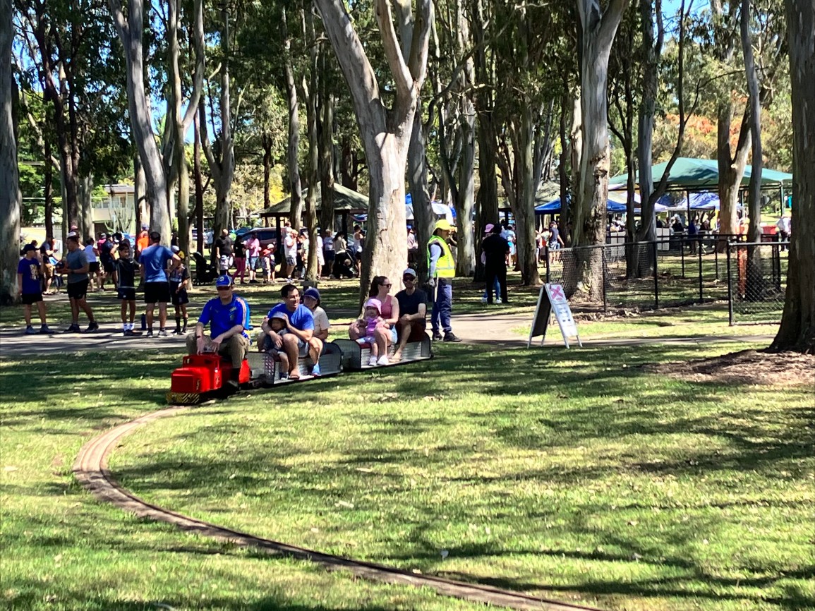 Bands in Parks: Community Train Day