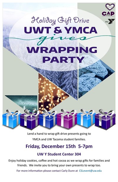 UWT & YMCA Give Wrapping Party