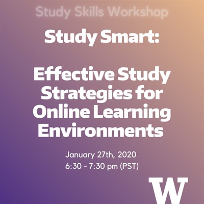Study Smart: Effective Study Strategies For Online Learning Environments