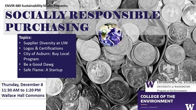 Sustainability Studio presentations: Socially Responsible Purchasing