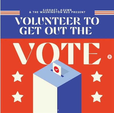 Get Out the Vote Phone Banking w/ The Washington Bus