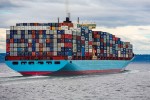 a large cargo ship