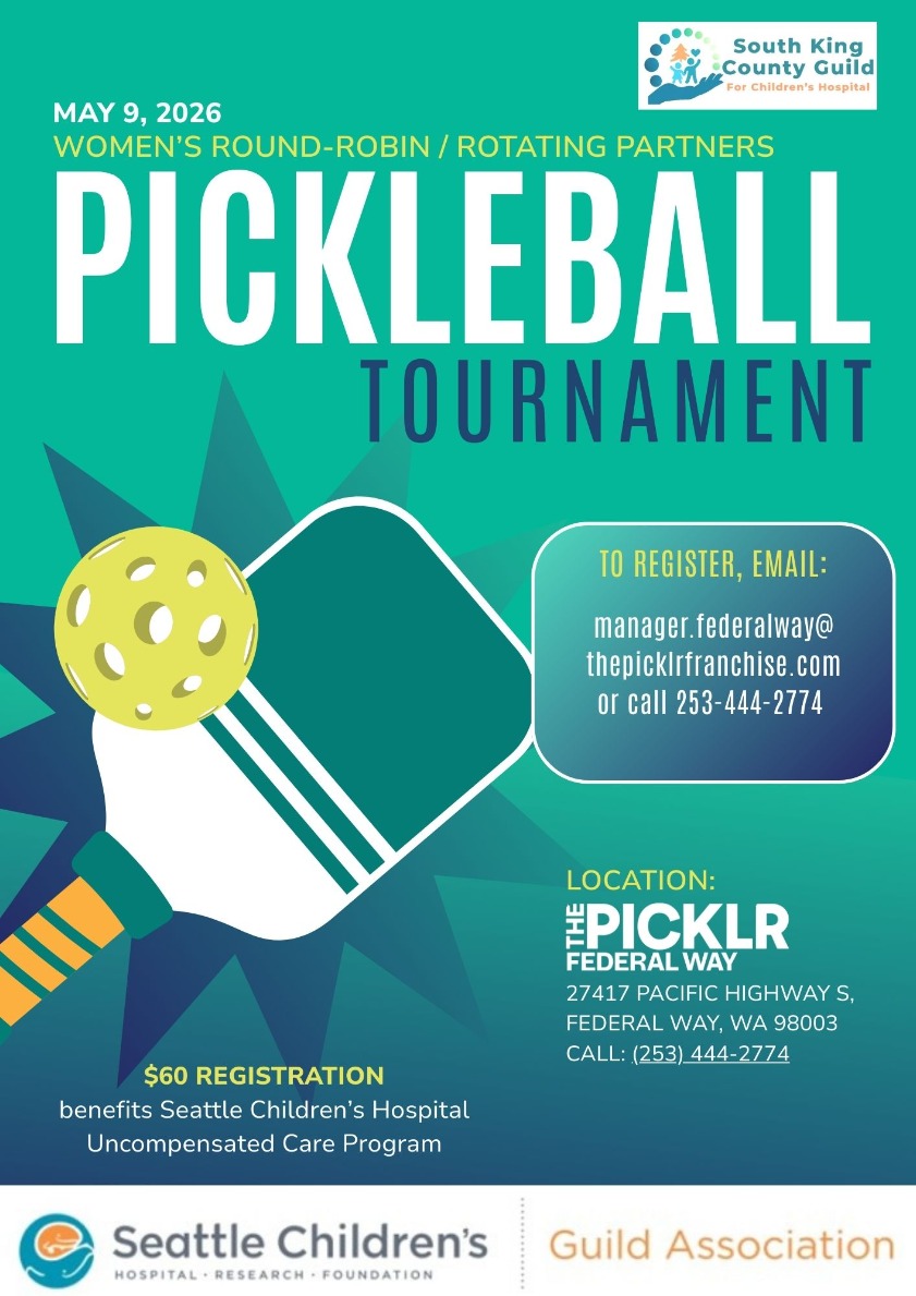 South King County Guild 2nd Annual Pickleball Tournament
