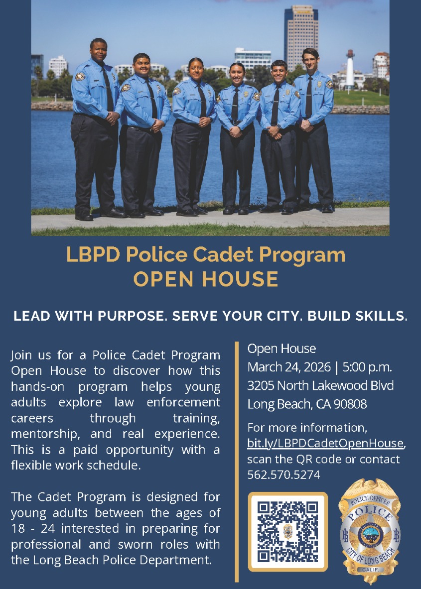 LBPD Police Cadet Program Open House