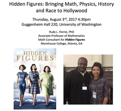 Hidden Figures: Bringing Math, Physics, History, and Race to Hollywood