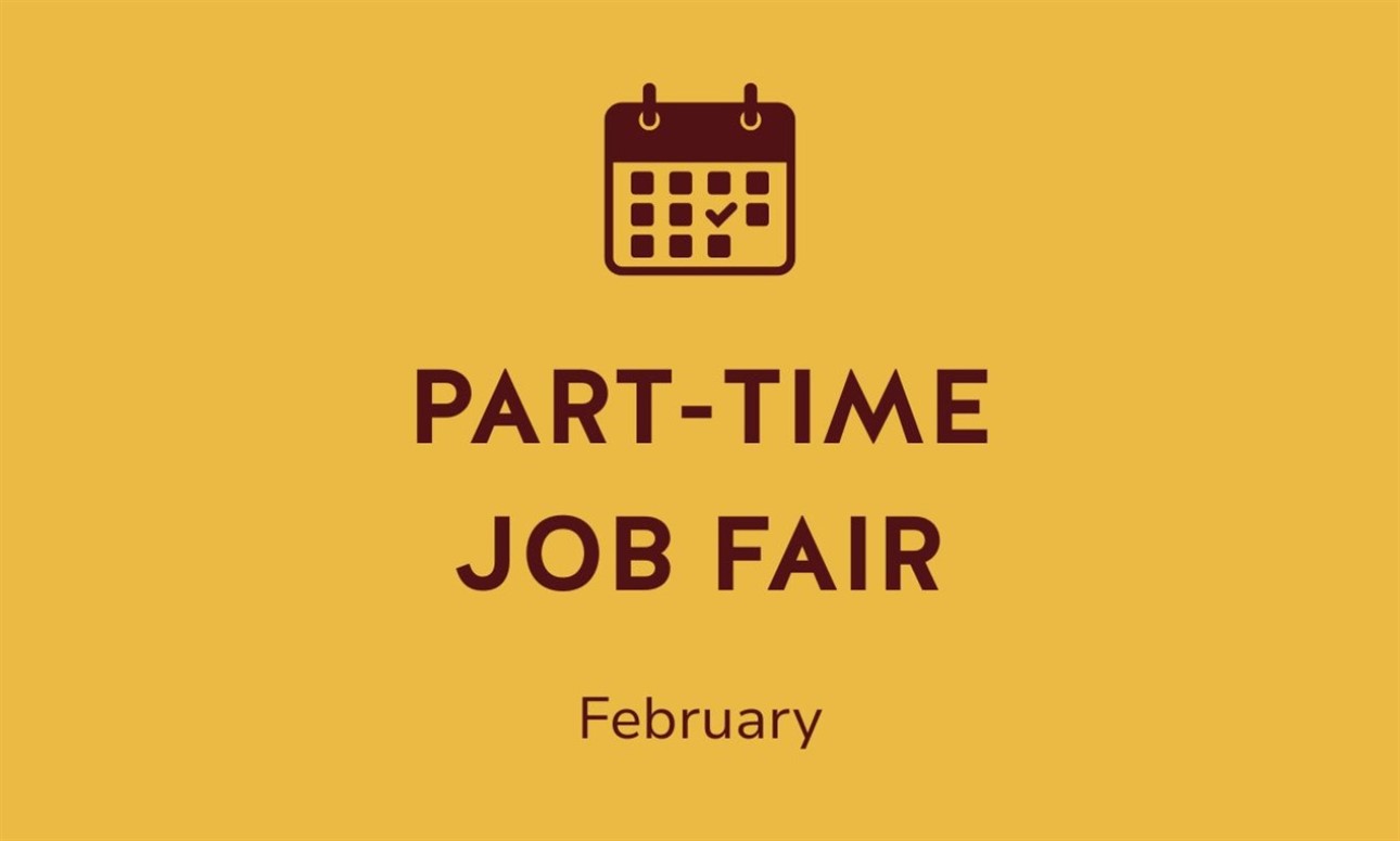 Part-Time Job & Volunteer Fair - February